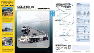 Telebelt TBS130 Brochure US